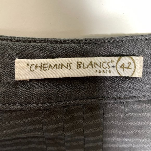 Chemins blancs Paris silk blouse - Picture 2 of 6